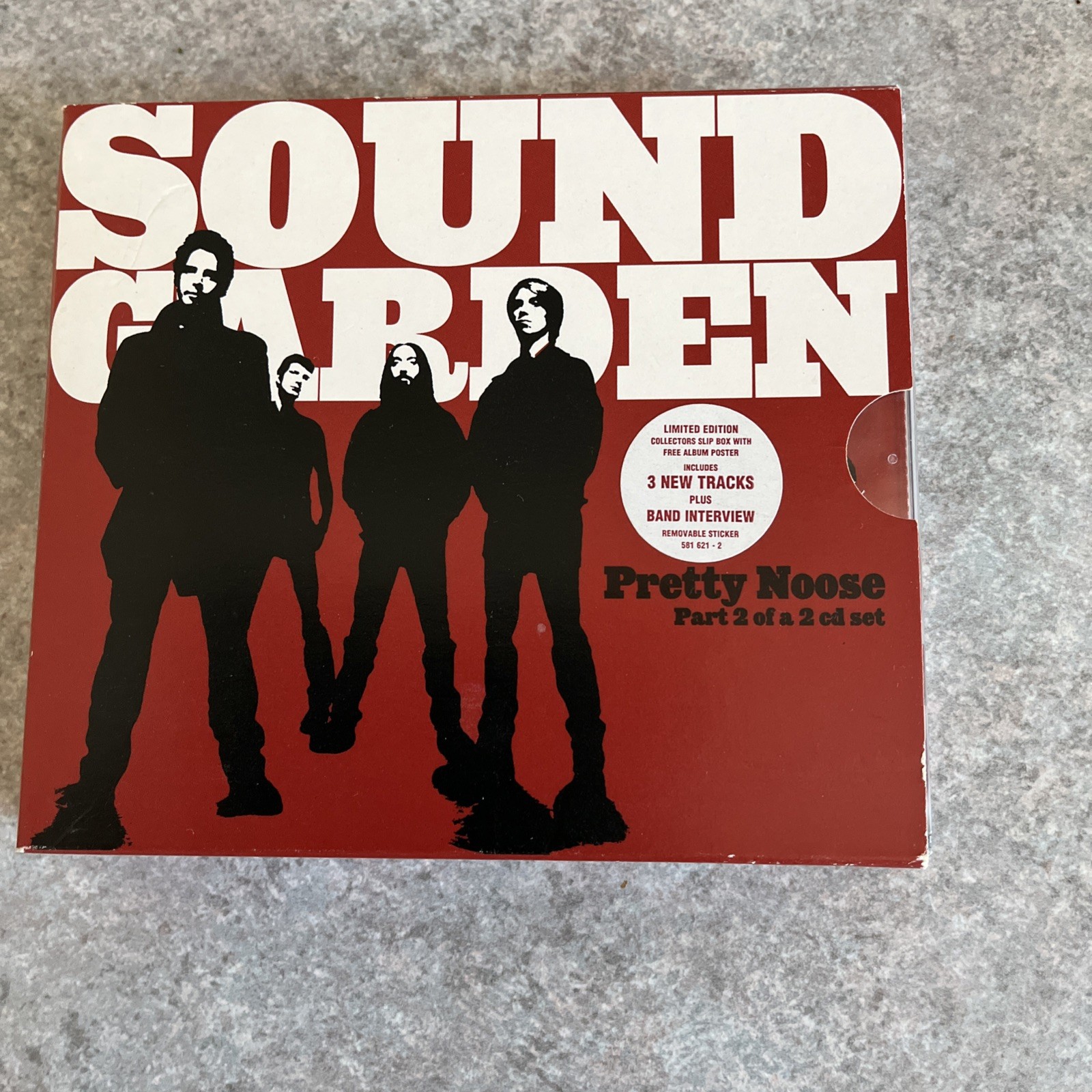 SOUNDGARDEN - Pretty Noose 2 CD Set - 1996 A&M Recs - Includes Poster - vgc 