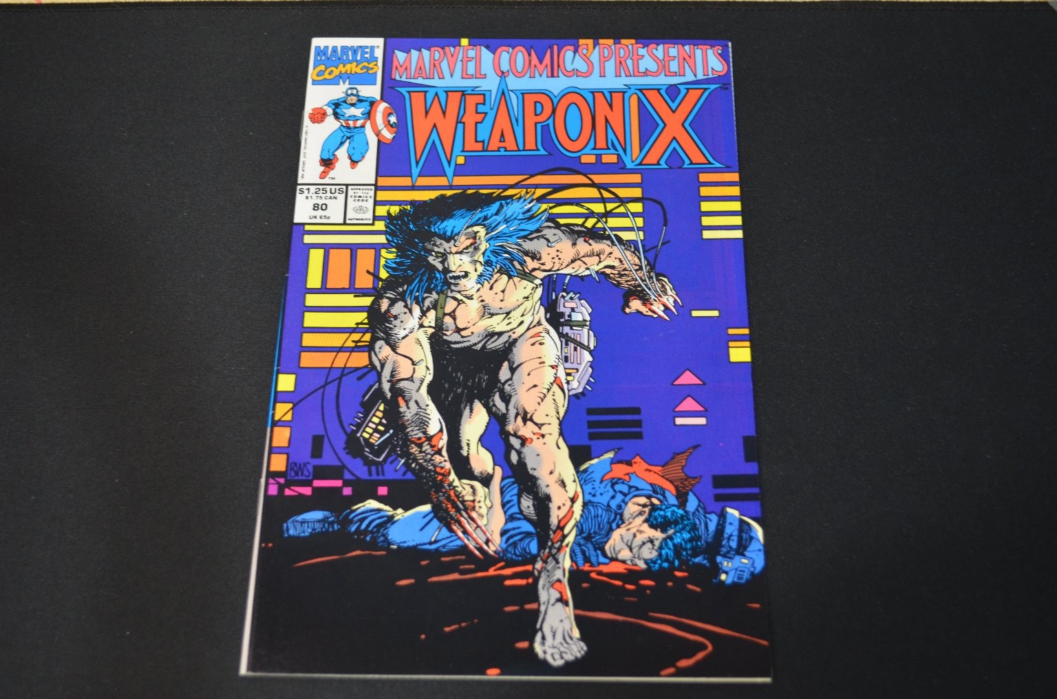 Arma X #80 Barry Windsor-Smith Marvel Comics febbraio 1991 Wolverine Captain ottime condizioni+