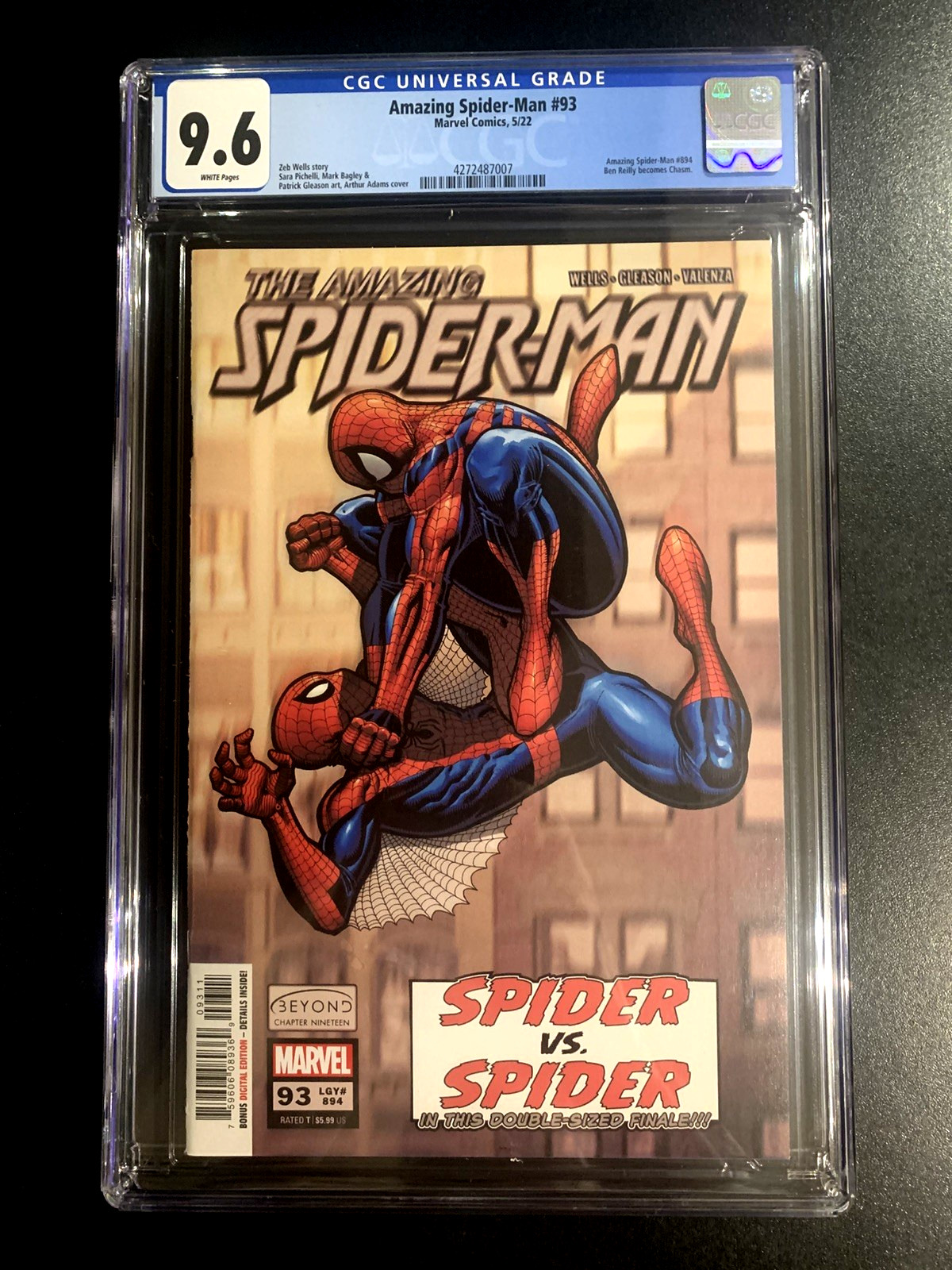 Amazing Spider-Man 93 Patrick Gleason variant CGC 9.6 NM+