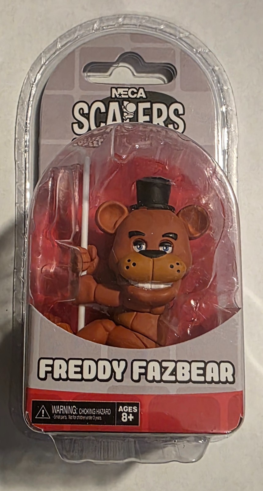 NECA Scalers Five Nights at Freddy's Freddy Fazbear New NIP FNAF Horrror Kids