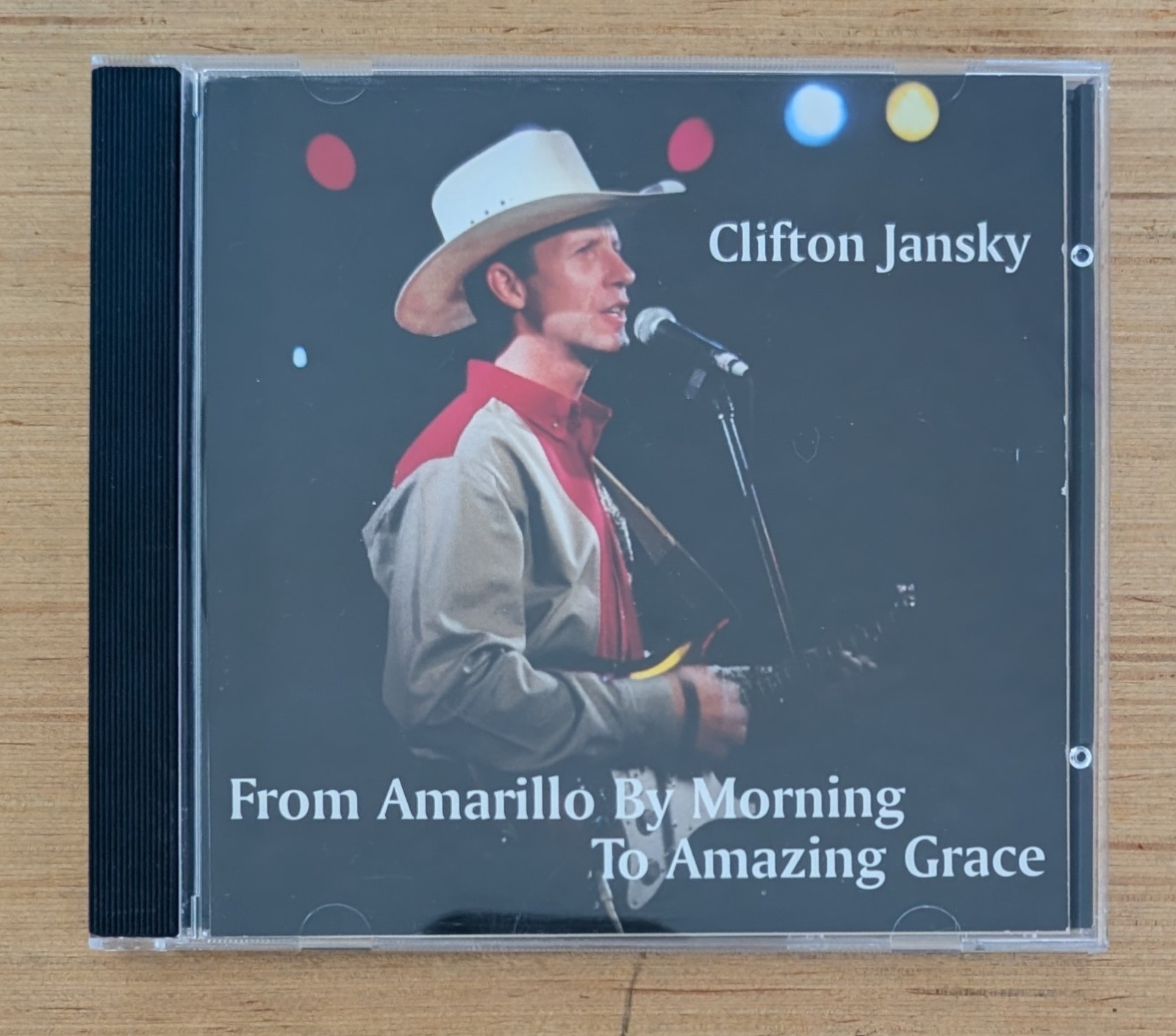 From Amarillo by Morning to Amazing Grace by Clifton Jansky CD Very Good