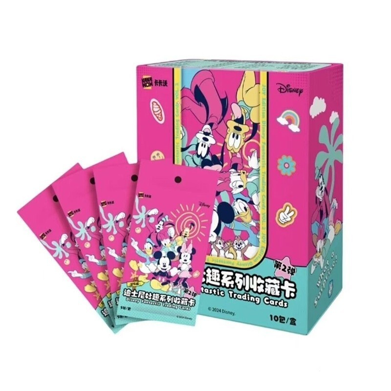 Kakawow Disney Fantastic Fun Series Collezione Trading Card Tipo 2 Scatola Sigillata