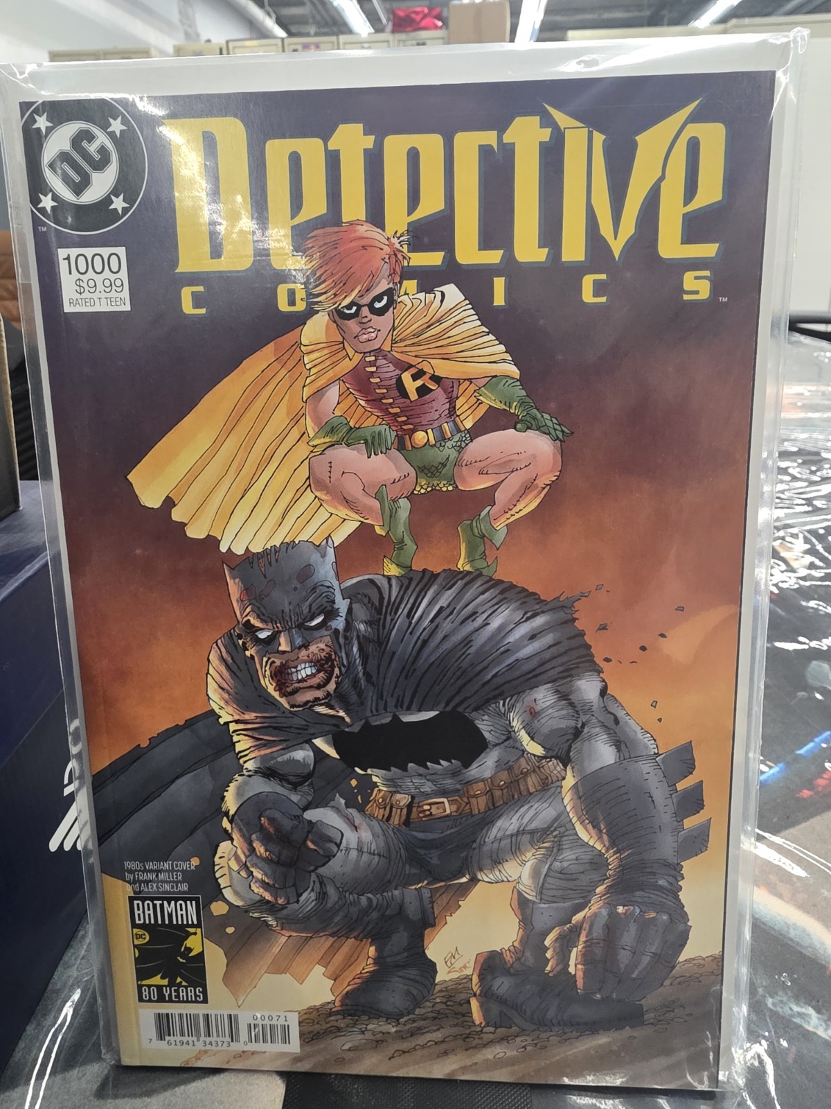 DC Comics Detective Comics #1000 Comic Book Variant Cover Batman Frank Miller
