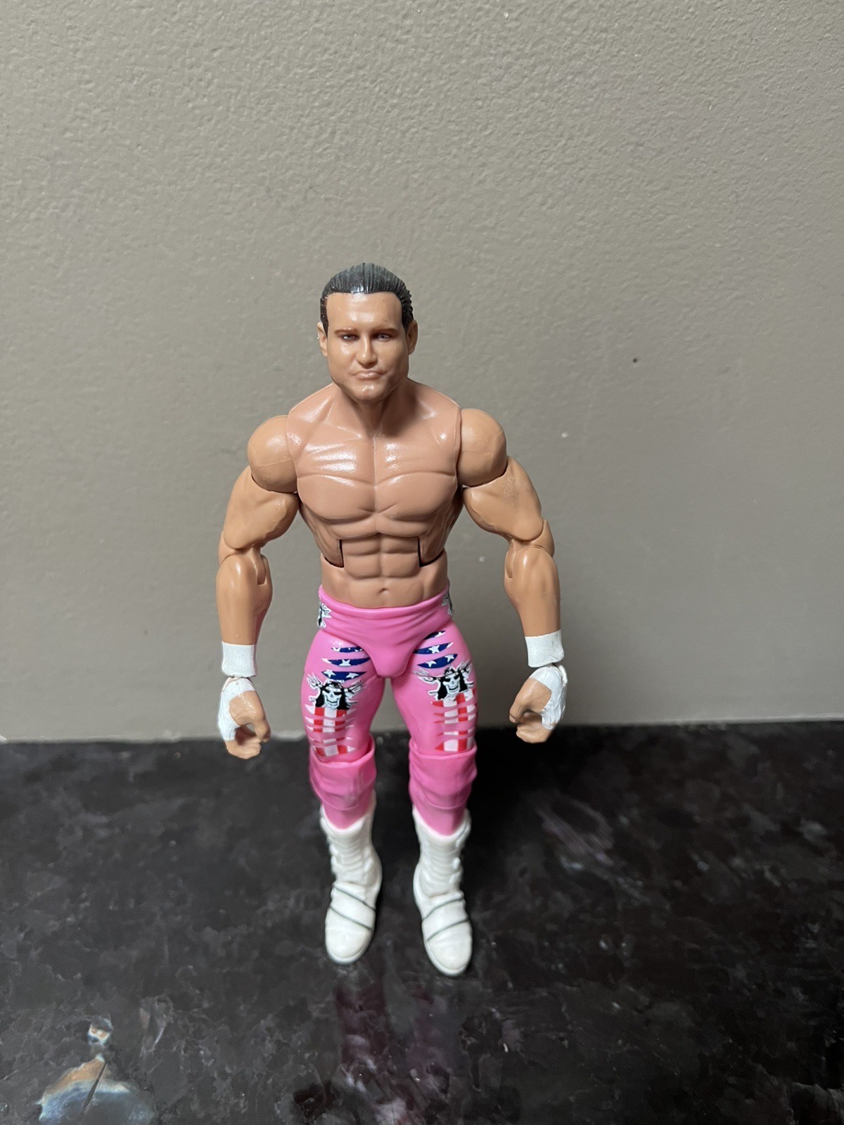 WWE Dolph Ziggler Elite Summerslam Mattel Wrestling Figure Personalizzato Scambio Stivali/braccia
