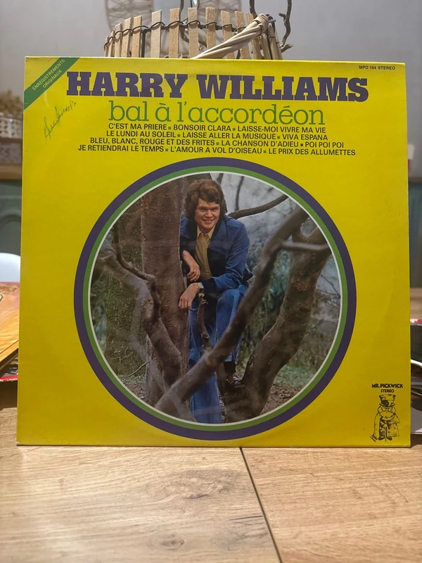 Vinyle Harry williams bal à l’accordéon 33T