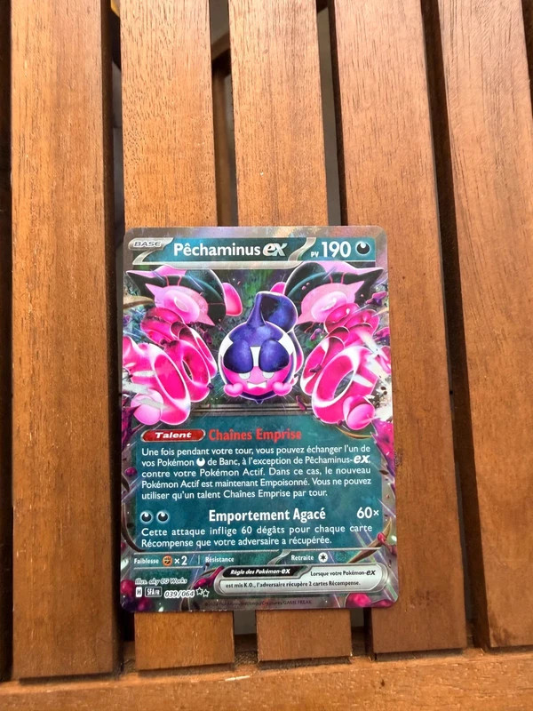 carte pokémon Pêchaminus ex (SFA 039)