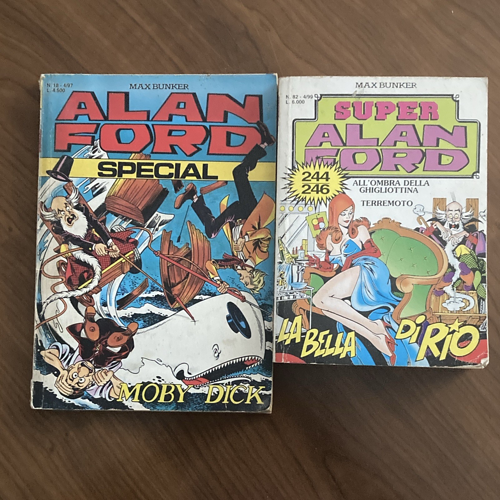 Alan Ford Special n.18 1997 Max Bunker: Moby-Dick / La bella di Rio