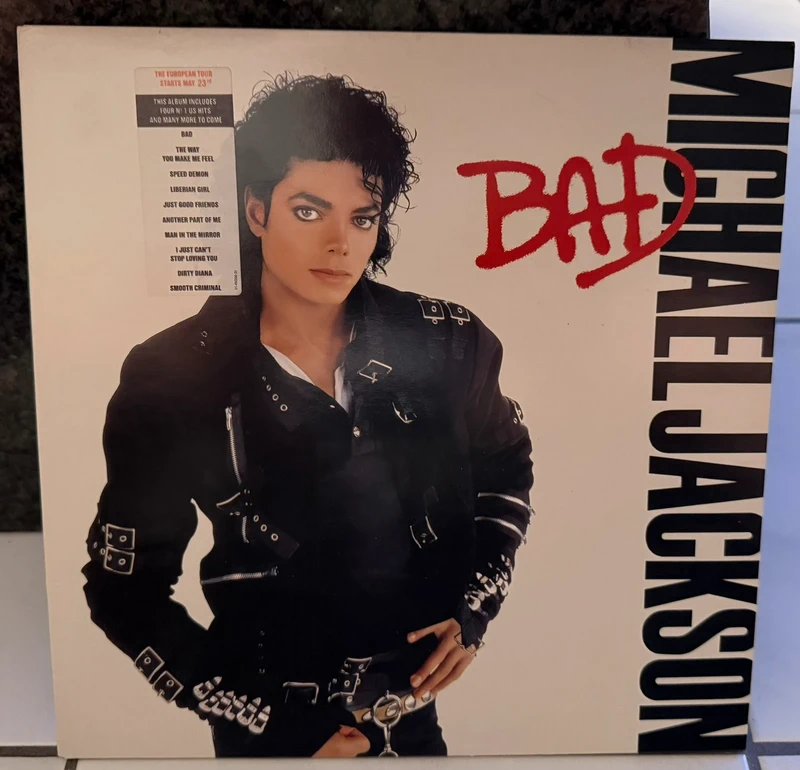Album „Bad“ von Michael Jackson auf Vinyl (LP)