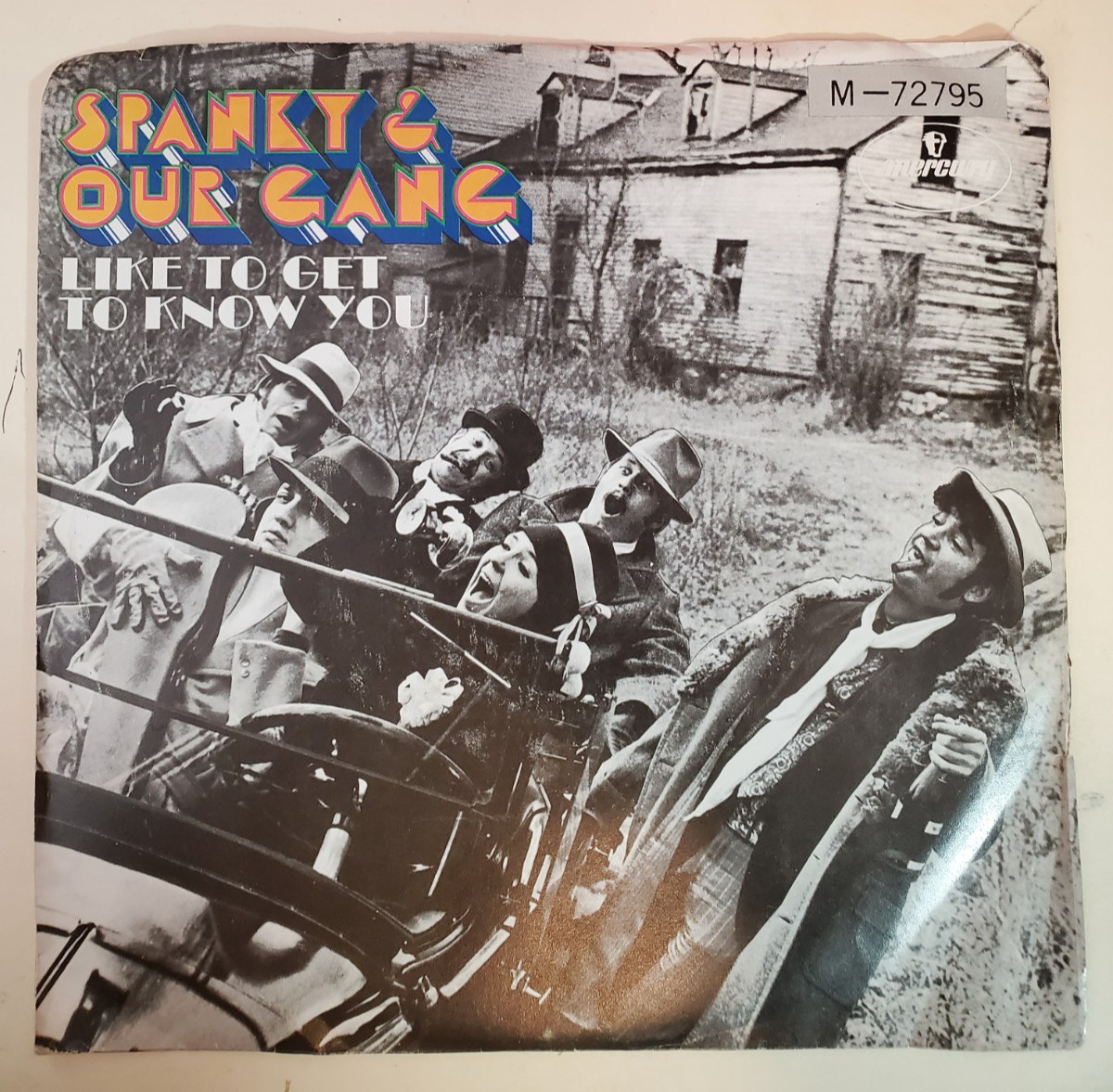 Spanky and our Gang LIKE TO GET TO KNOW YOU(ROCK 45/PS)#72795 PLAYS VG+ TO VG++