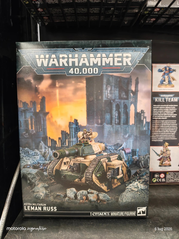 Warhammer 40000 Astra Militarum Leman Russ