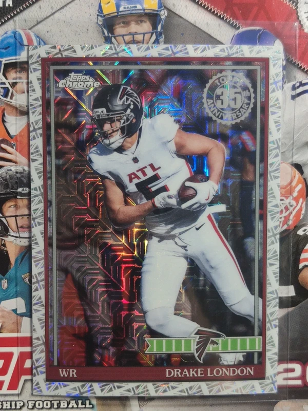 Carte NFL Topps Flagship Drake London Mojo London