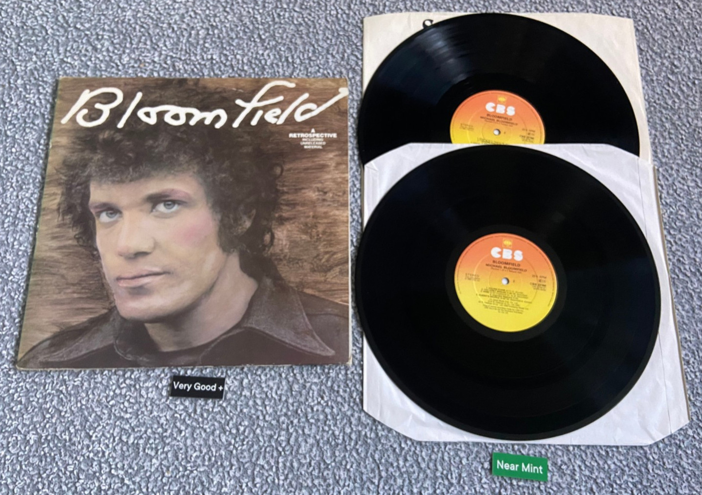 Bloomfield – Bloomfield: A Retrospective - 12" Vinyl - CBS 22164 (1983) - VG+/NM