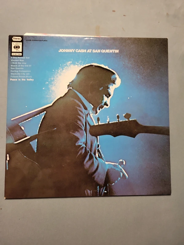 Johnny Cash: At San Quentin, Club Sonderauflage, cbs-original-LP