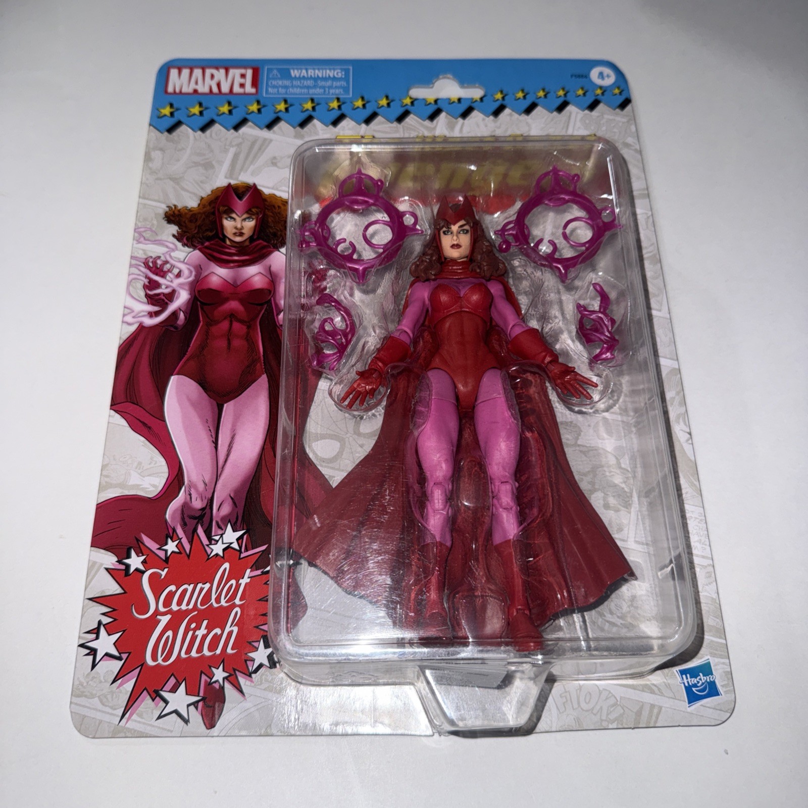 Marvel Legends West Coast Avenger Retro Modellino SCARLET WITCH 6" Hasbro