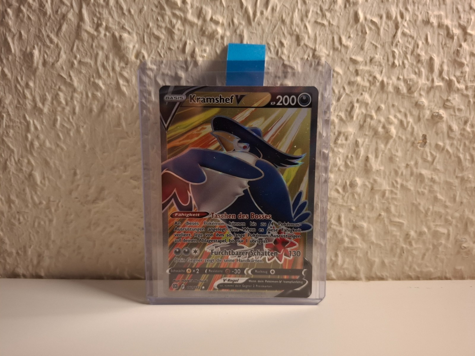 Kramshef V (161/172 | Deutsch | Ultra Rare | Strahlende Sterne | Pokemon TCG)