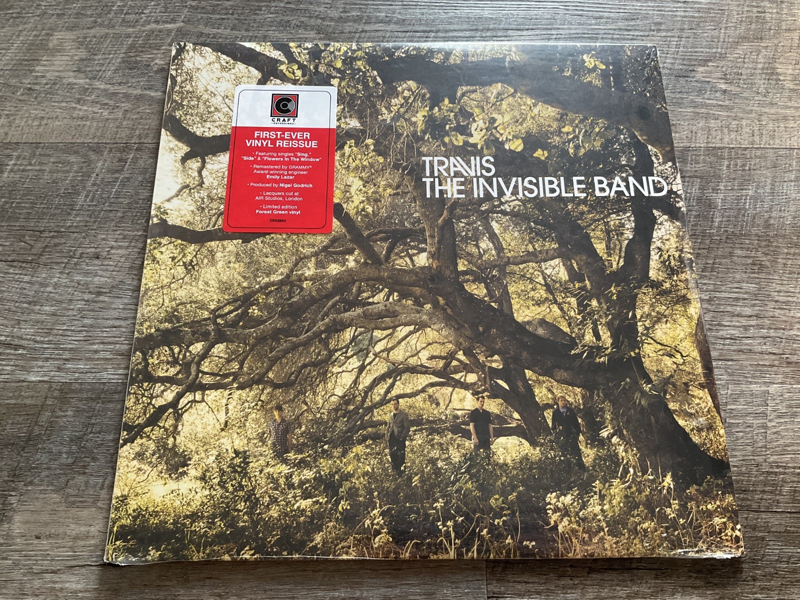 Travis – The Invisible Band Vinyl LP Album - Forest Green - New & Sealed