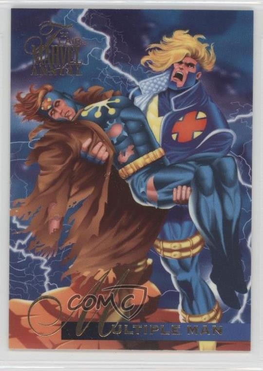 Flair Marvel Annual Multiple Man 1995 #25 1s7