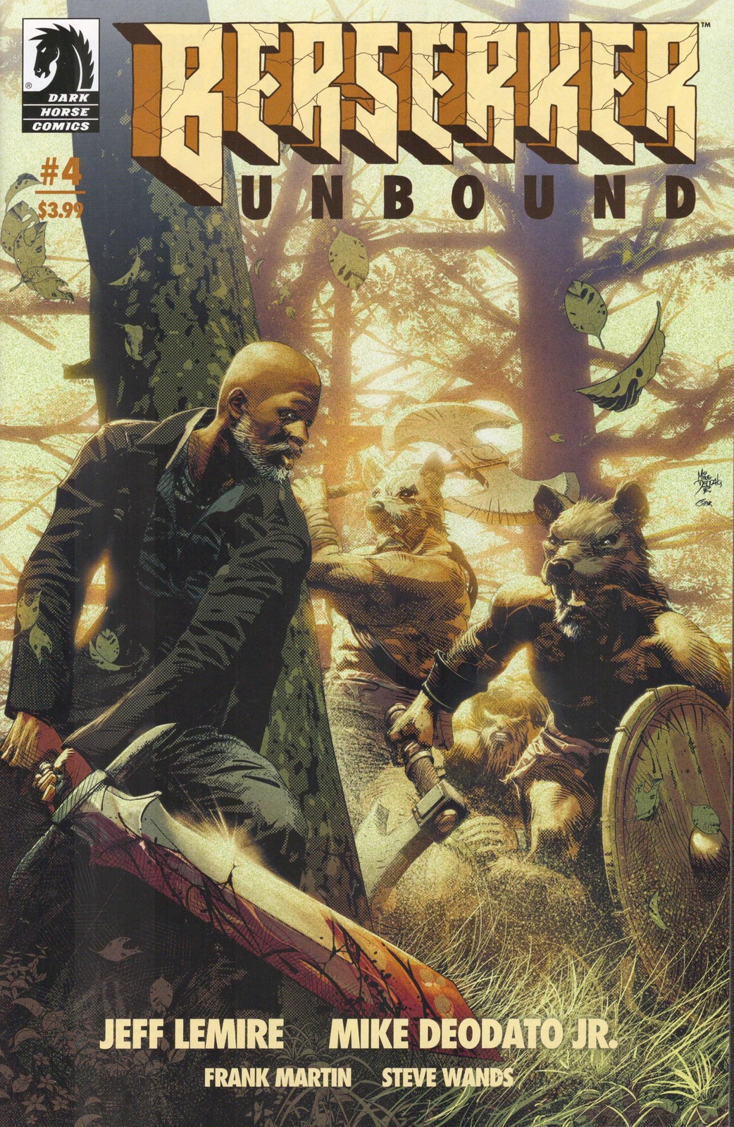 49042: DARK HORSE COMICS BERSERKER UNBOUND #4 VF Grade