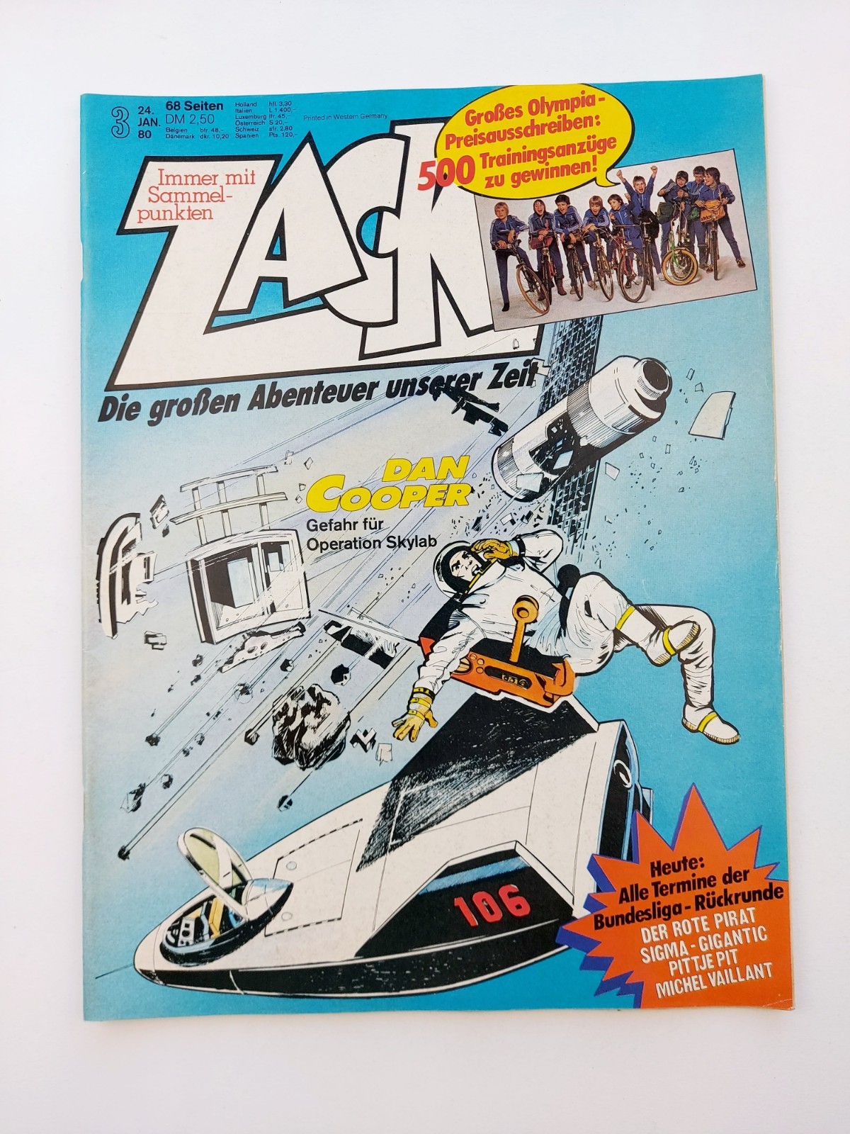 Corallo Fumetto - Zack n.3 / 1980 - Ottime condizioni / Z1