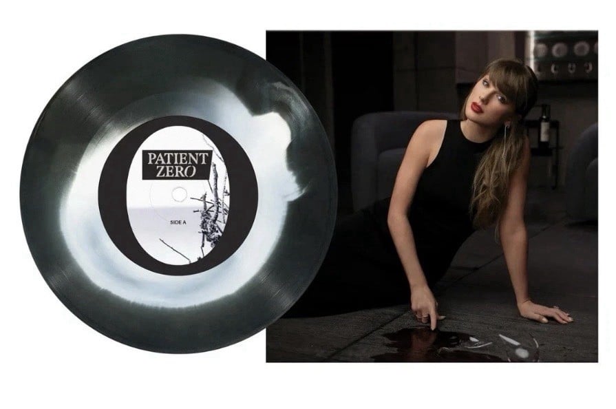 Taylor Swift Vinyl 7" Patient Zero (His Halo Version - Dark/Black) SEALED