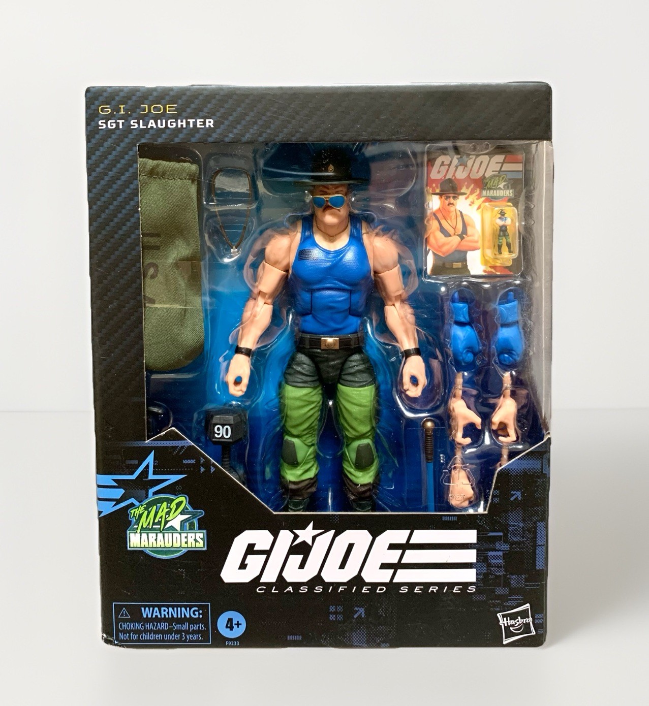 NUOVO GI Joe Classified Series #129 SGT SLAUGHTER Mad Marauders Modellino 6 pollici