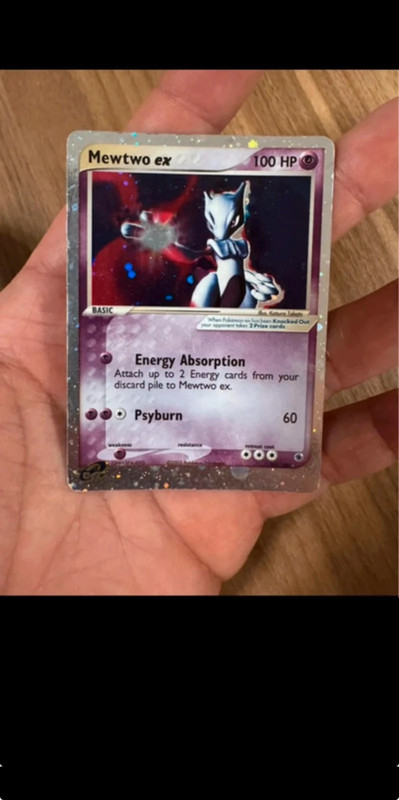 Leggere la descrizione! mewtwo ex 101/109 holo ultra rare ex ruby & sapphire pokemon english