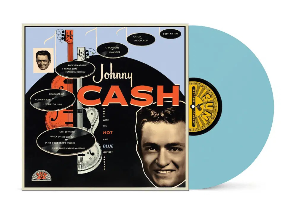 Johnny Cash - With His Hot And Blue Guitar (Blue Vinyl LP 2026, Limited Ed)