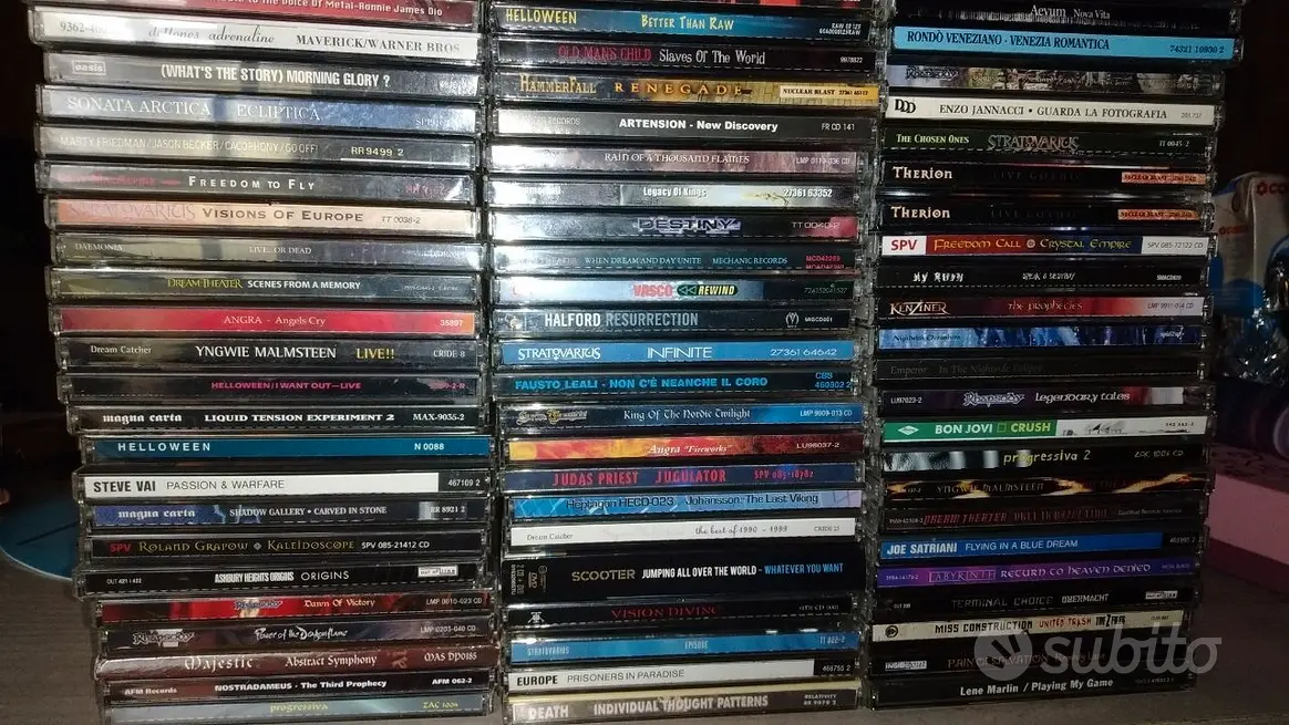 82 Cd Musica Heavy Metal 1990 Leggere