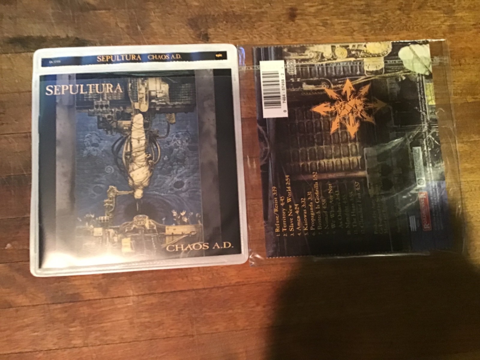 Sepultura - Chaos AD CD see description
