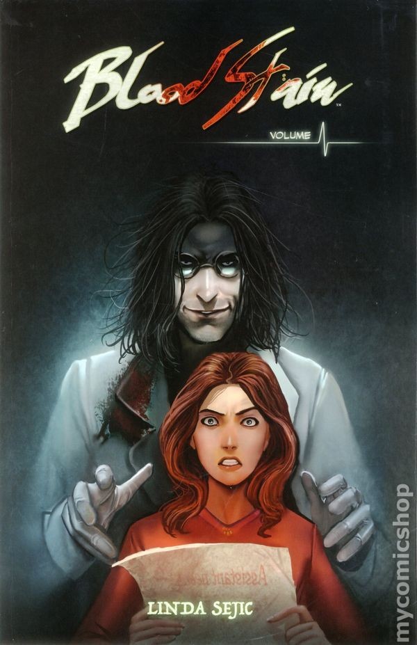 Macchia di sangue TPB #1-1° quasi nuovo 2016 immagine stock