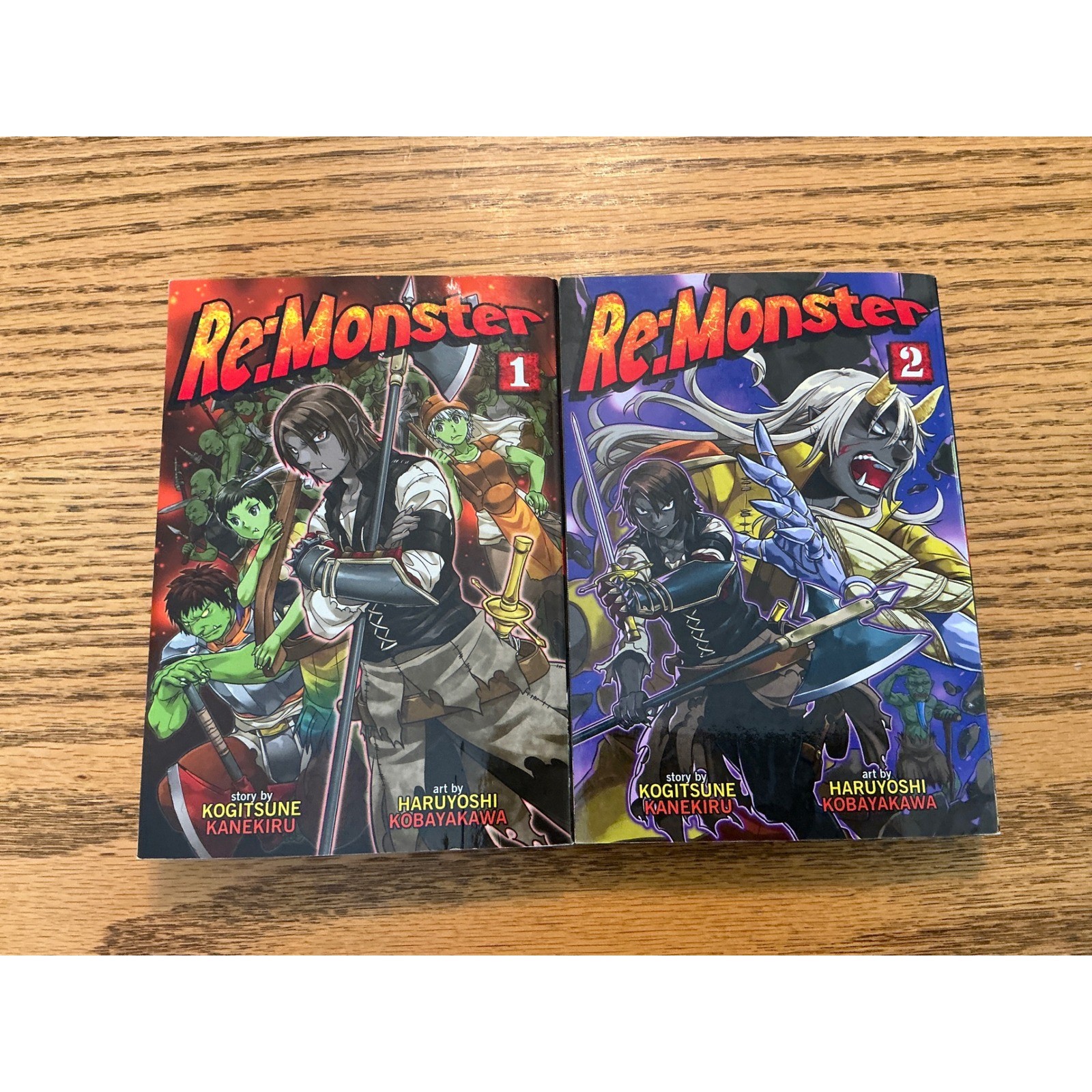 Re:Monster Manga Vol 1-2 Inglese Seven Seas Entertainment Kogitsune Kanekiru