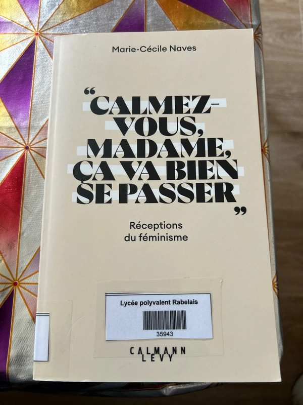 Livre de Marie-Cécile Naves
