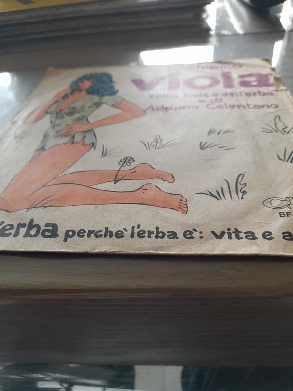 45 giri Adriano Celentano Viola clan celentano