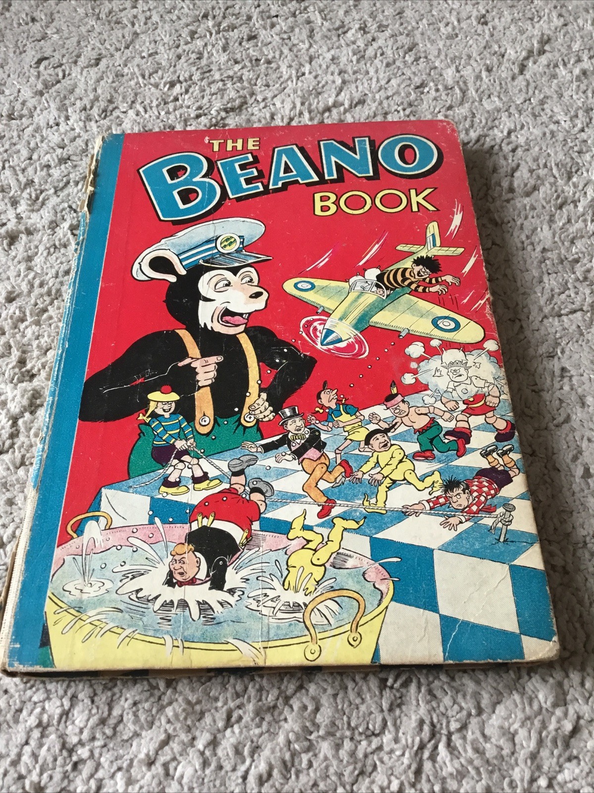 Beano 1956 Fair Condition Annual . Decent Spine And Condition For Year .