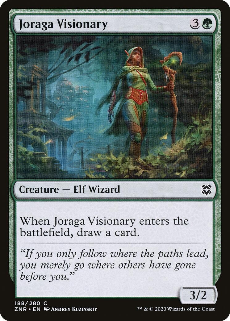 Joraga Visionary NM EN 188 Zendikar Rising