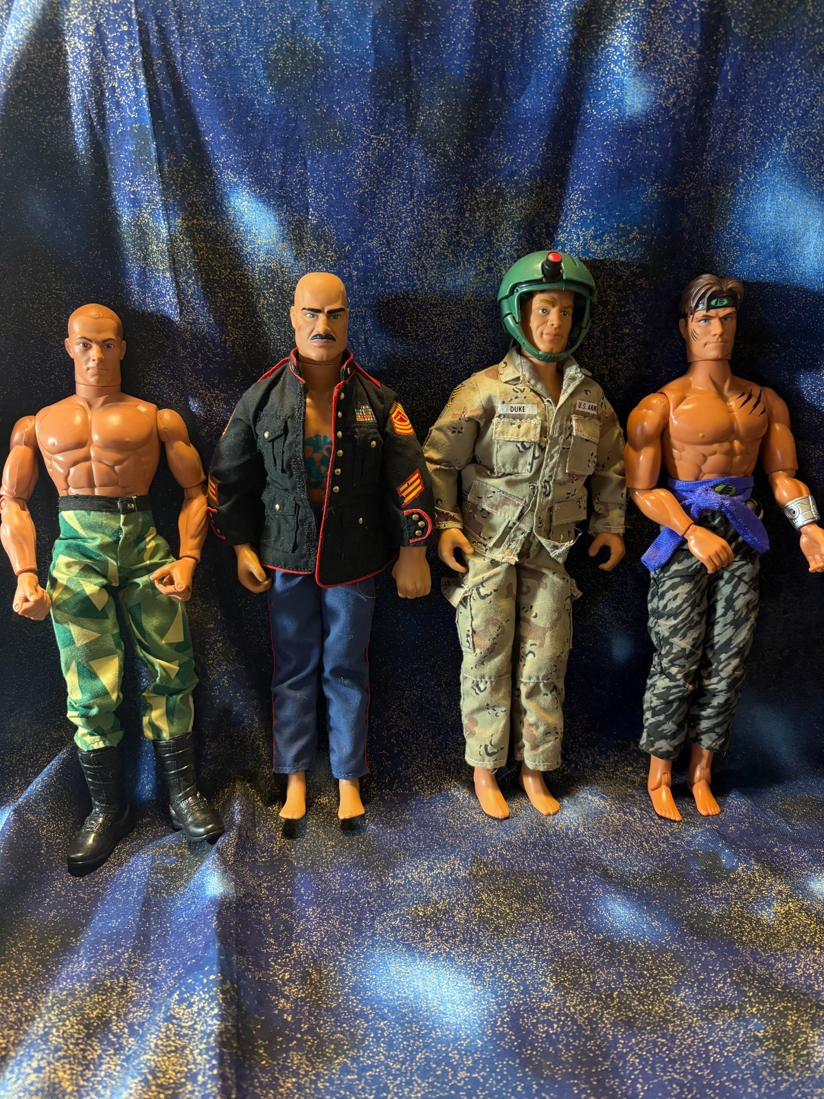 Lotto di (4) G.I. Bambole action figure Joe 12" Hasbro - VEDI FOTO!