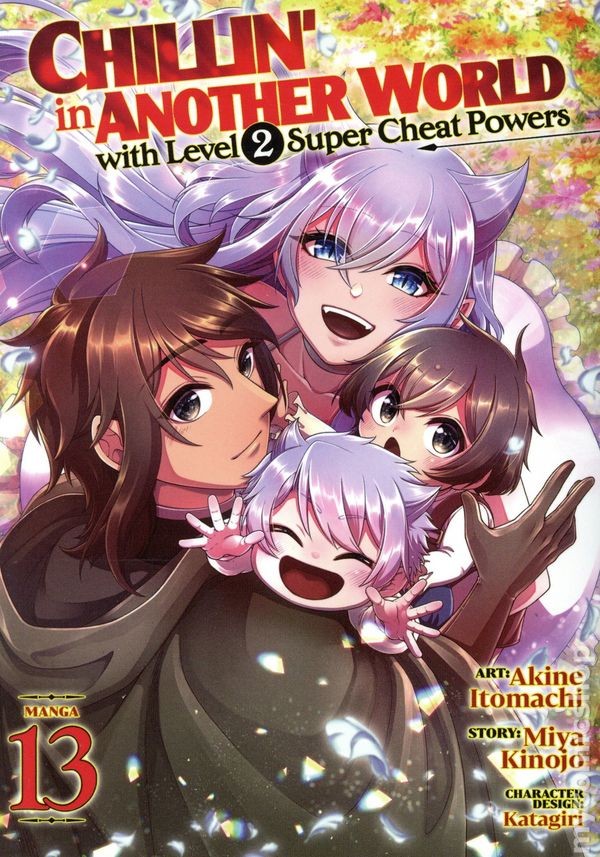 Chillin' in Another World con Livello 2 Super Cheat Powers GN Manga #13 quasi nuovo 2026