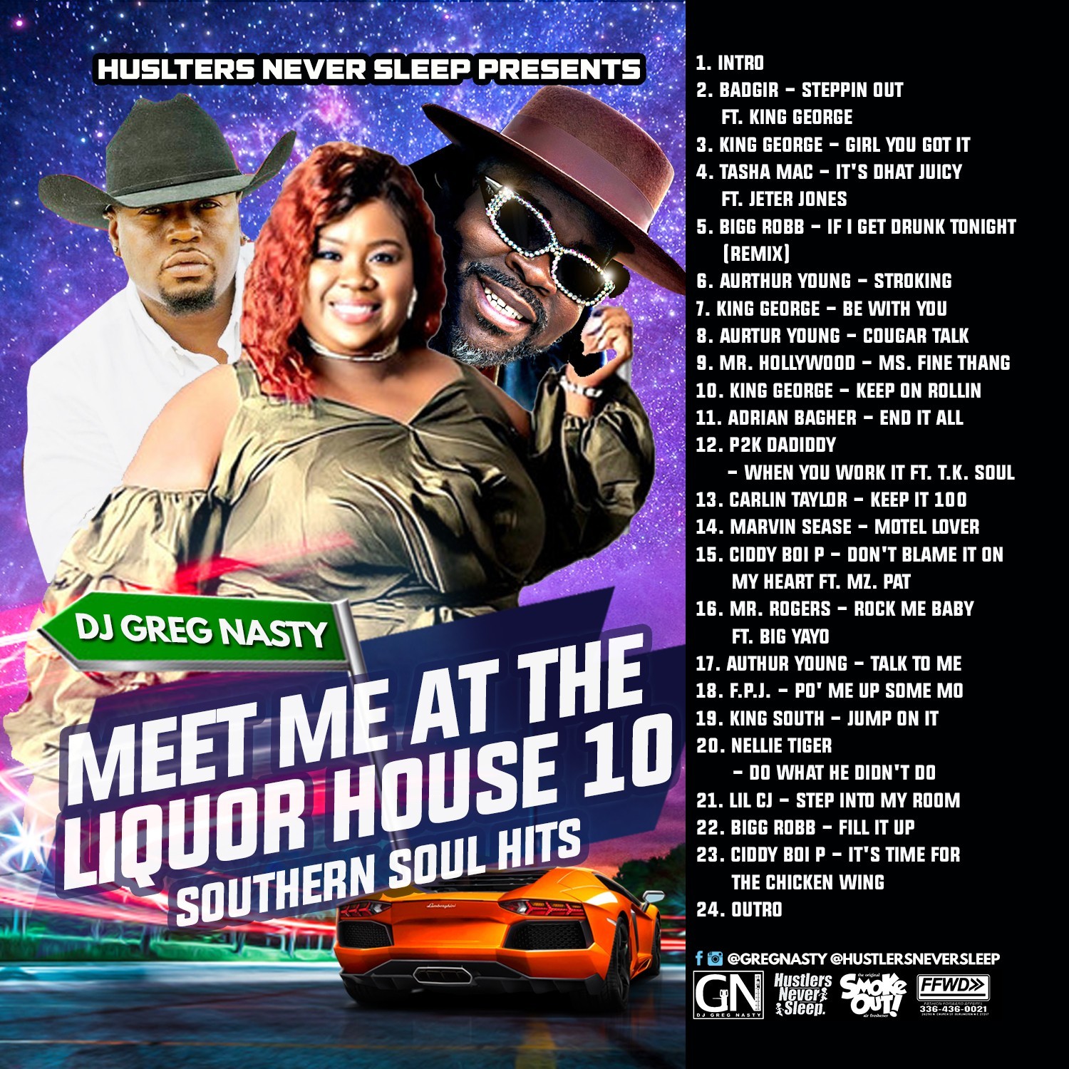 Dj Greg Nasty - Meet Me At The Liquor House 10 (Southern Soul Hits)