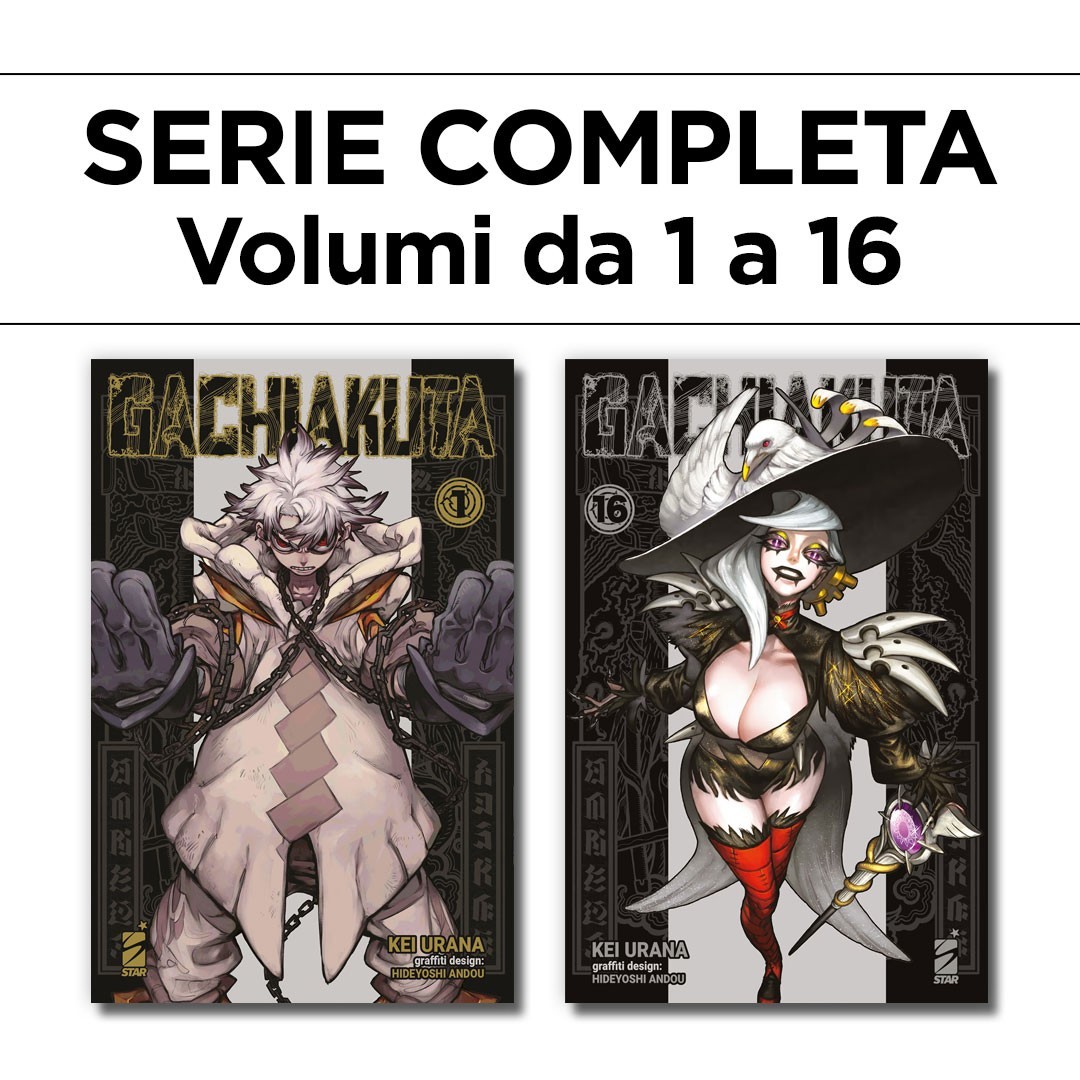 Star Comics, Gachiakuta, numeri da 1 a 16, nuovi edizione italiana via corriere