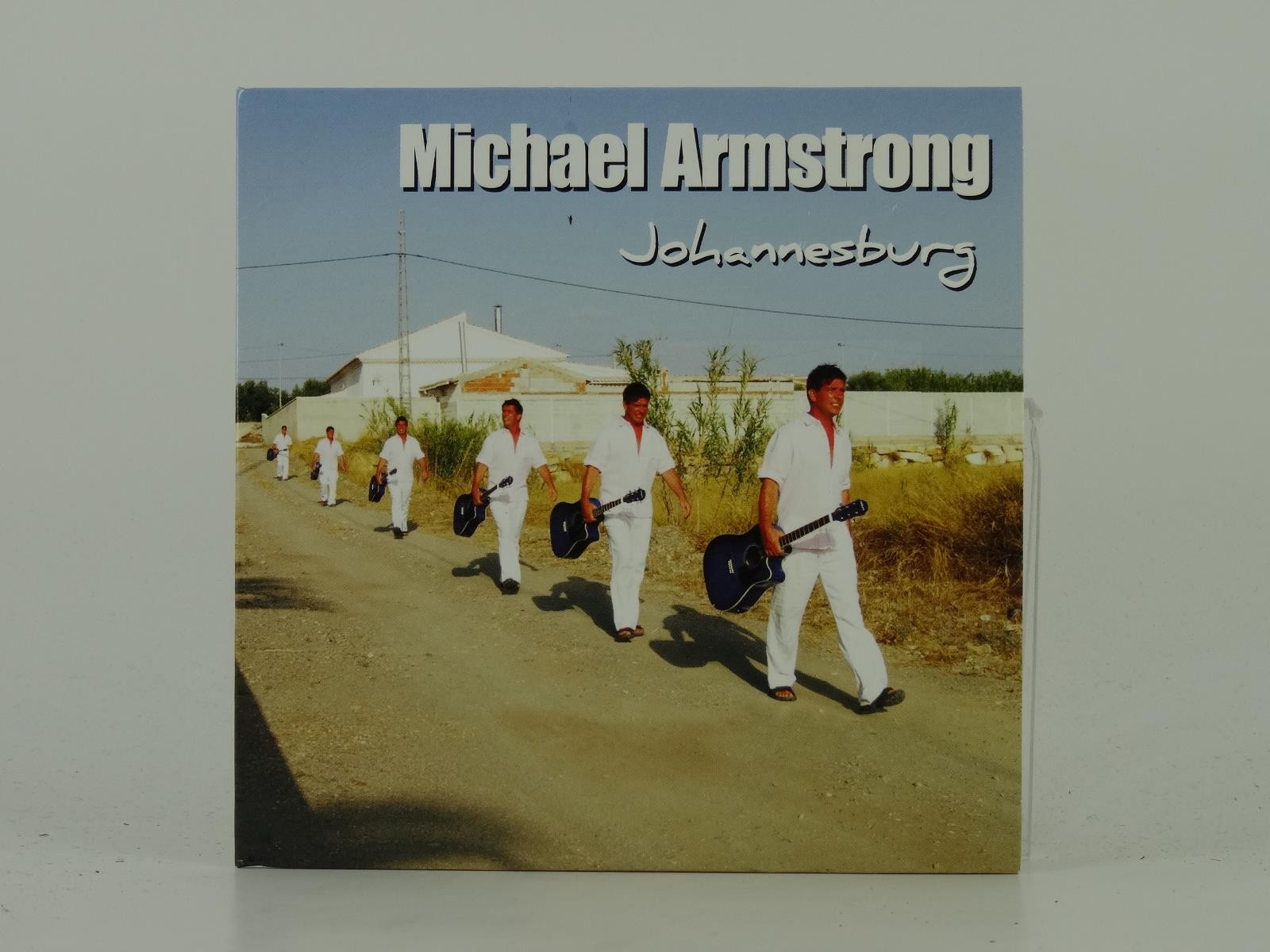 MICHAEL ARMSTRONG JOHANNESBURG (D4) 1 Track Promo CD Single plus Card Sleeve RIG