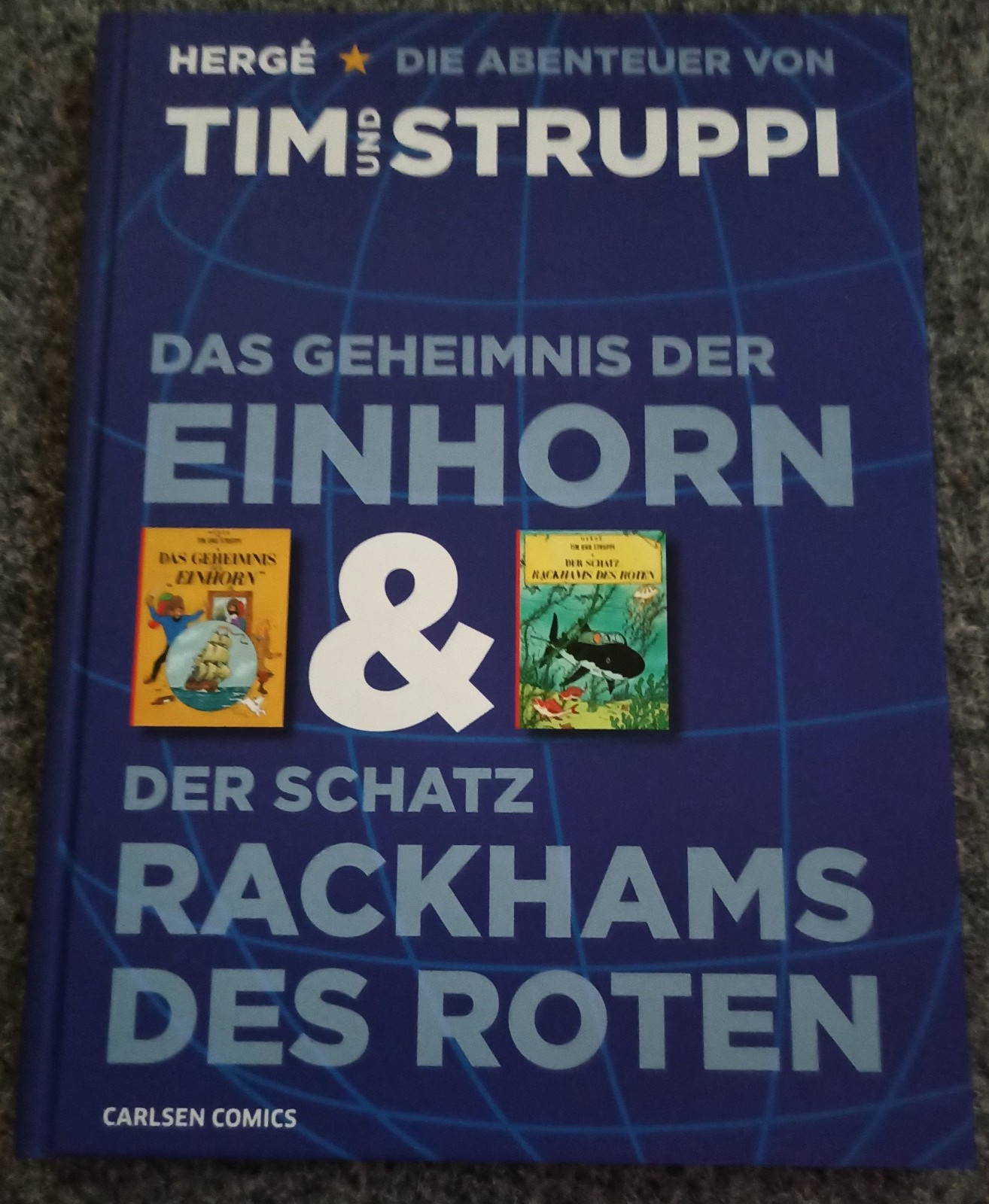 Tim & Struppi Il Segreto dell'Unicorno & Il Tesoro Rackham del Rosso copertina rigida