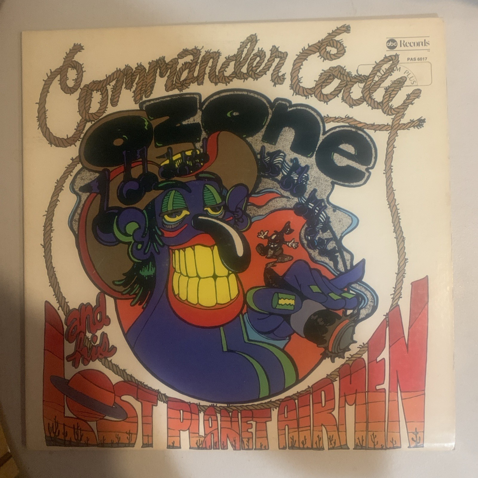 Commander Cody & His Lost Planet Airmen, LP, VG+, Lost In The Ozone-1980 Reissue