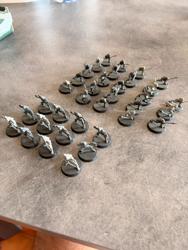 Armata goblin signore degli anelli GW originale
