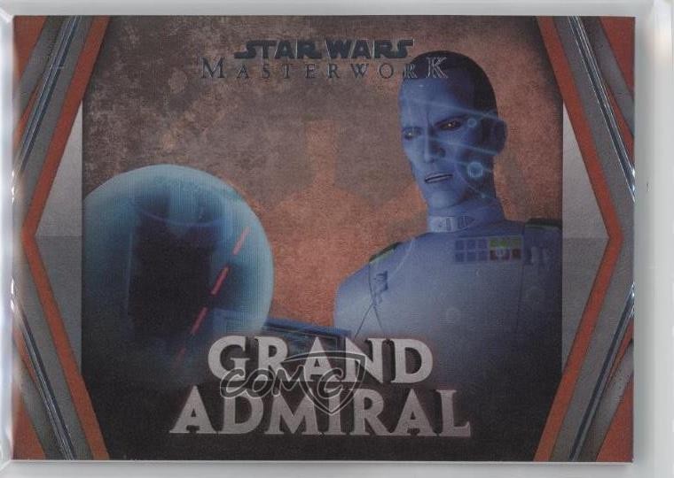 2024 Topps Star Wars Masterwork The Rainbow Foil /299 Grand Admiral Thrawn 1i3m