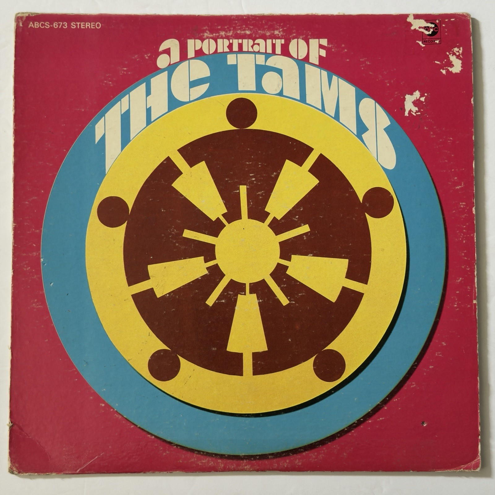 A Portrait Of The Tams~1969 Funk / Soul~ABC Records~VG+ Vinyl LP~FAST SHIP OUT