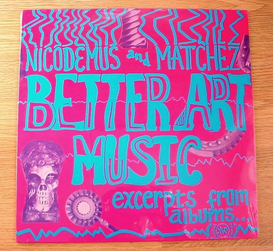 Nicodemus and Matchez ~ Better Art Music ~ 1986 Detroit LP ~ SEALED