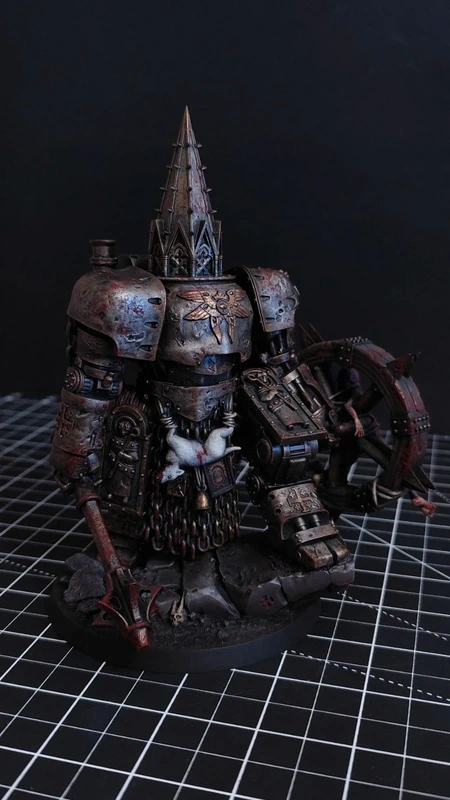 Trench crusade handmade figure Shrine Anchorite