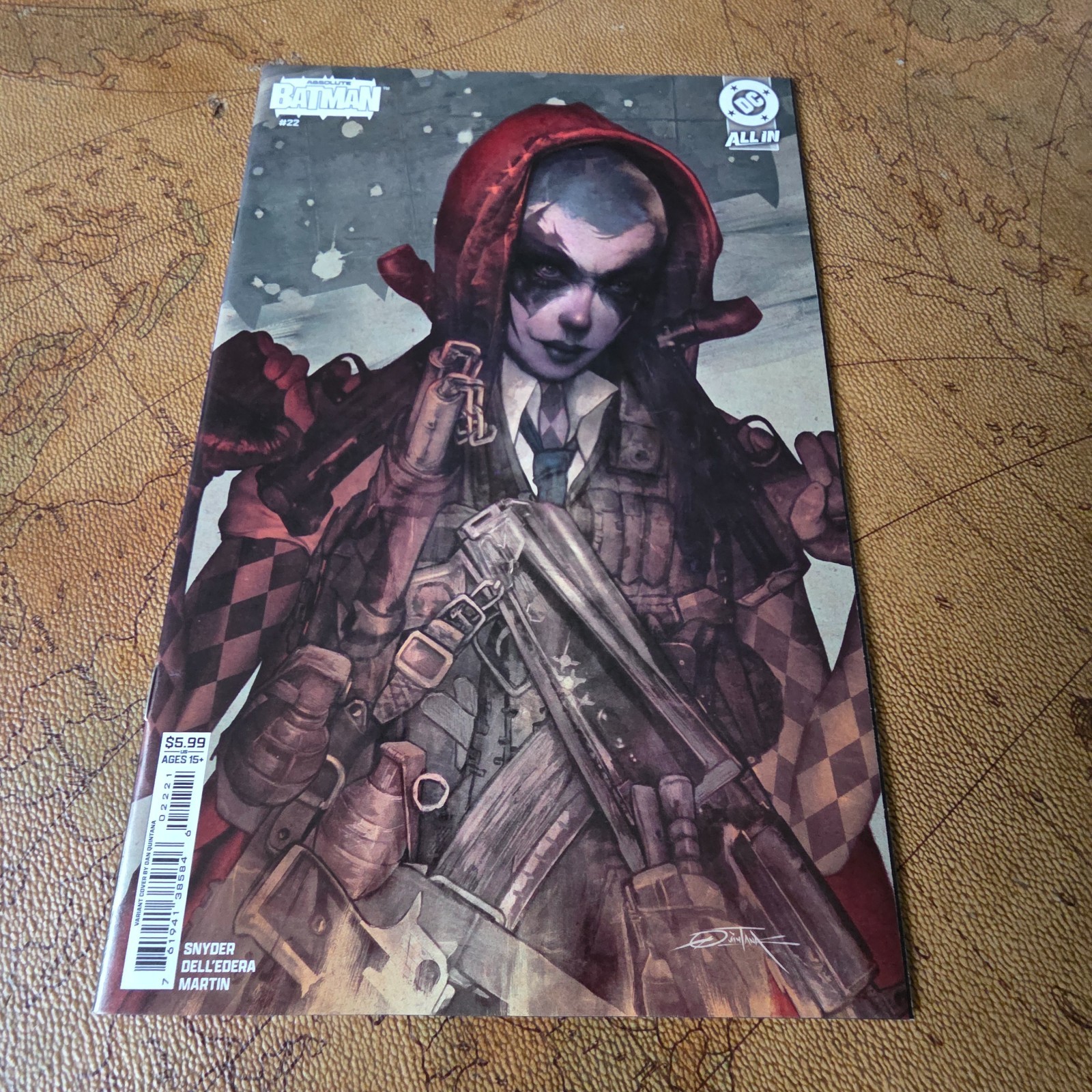 2026 DC Comics Absolute Batman #22 Cover B Dan Quintana 1st Print Variant