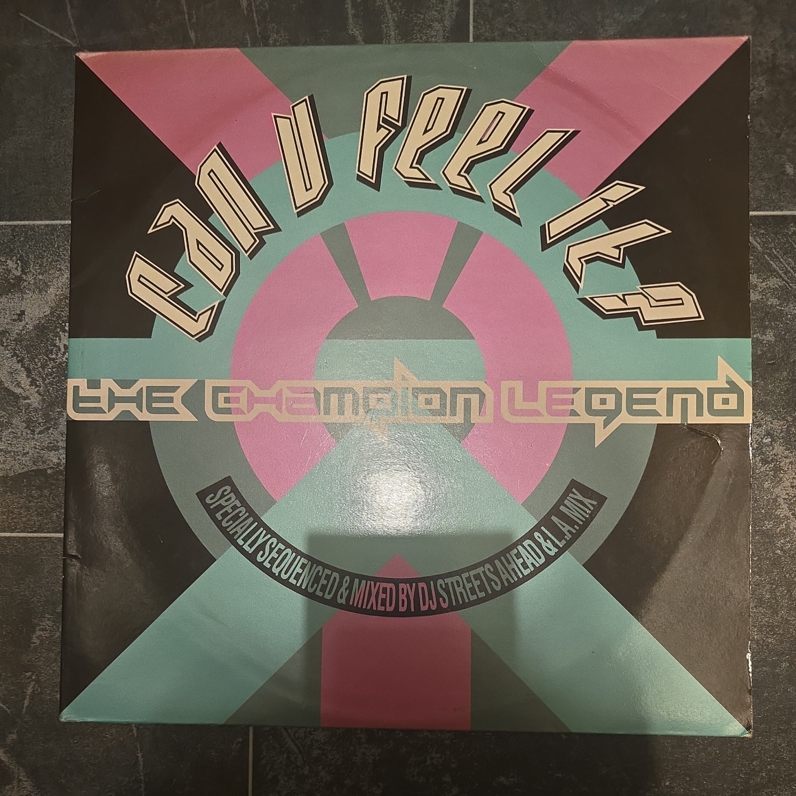 Various ● Can U Feel It? - The Champion Legend ●1990 UK Double Vinyl LP ●VG+/VG+