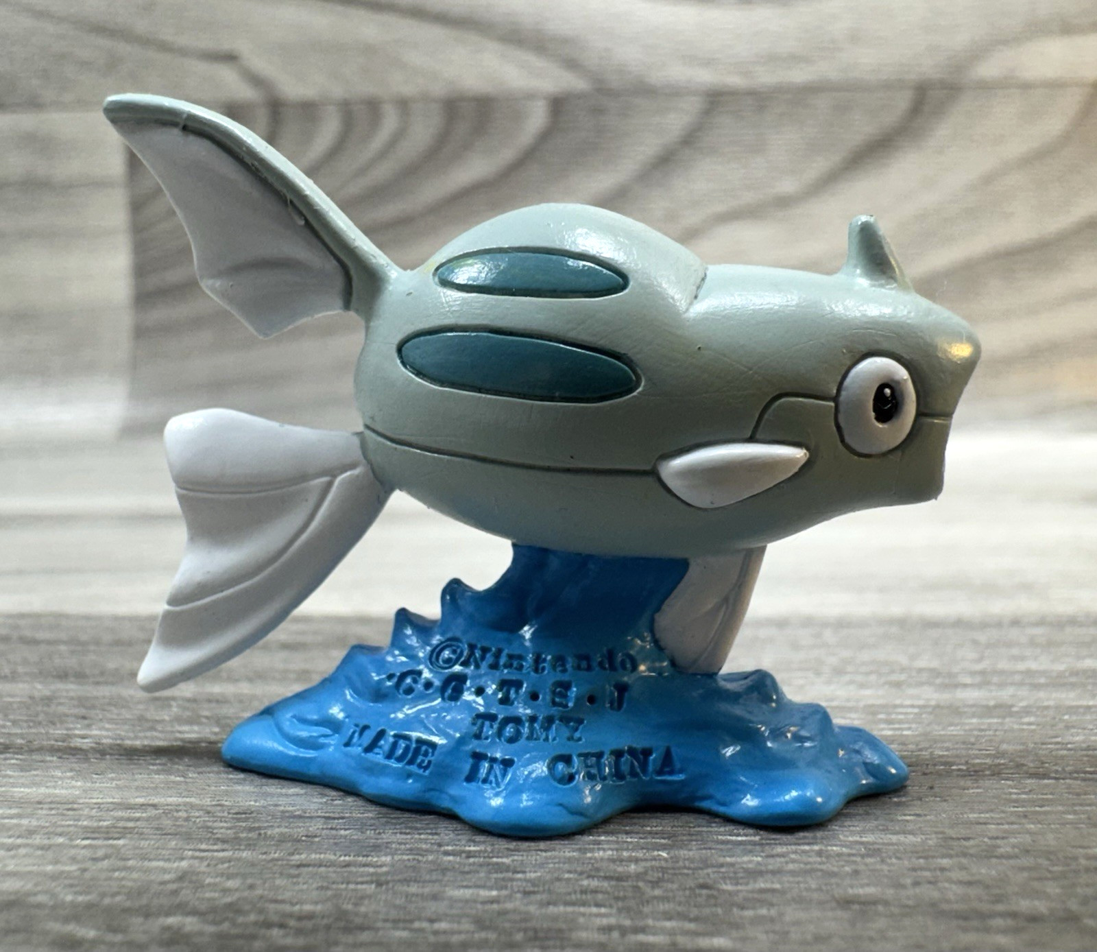 RARA MINIFIGURE VINTAGE TOMY POKEMON REMORAID CGTSJ NINTENDO 1,5" - AUTENTICA